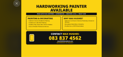 Max Hughes - Residential and Commercial Painting