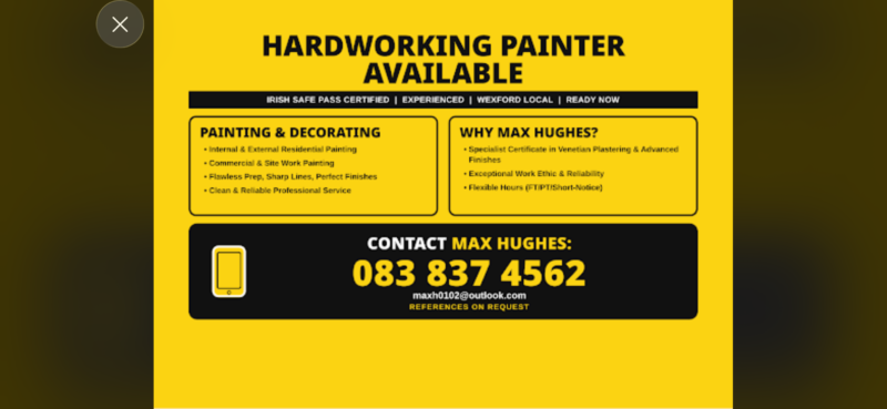 Max Hughes - Residential and Commercial Painting